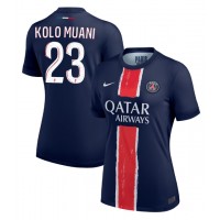 Stroje piłkarskie Paris Saint-Germain Randal Kolo Muani #23 Koszulka Podstawowej dla damskie 2024-25 Krótki Rękaw